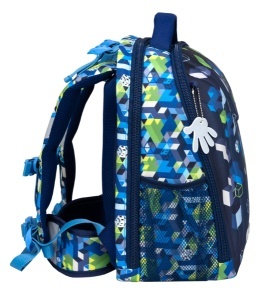 Ranac za školu Belmil Sturdy 338-82 Pixel Storm 35x19x38cm - Img 2