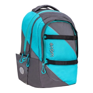 Ranac za tinejdžere Belmil 338-89 Plava Laguna 27x18x40cm plava siva