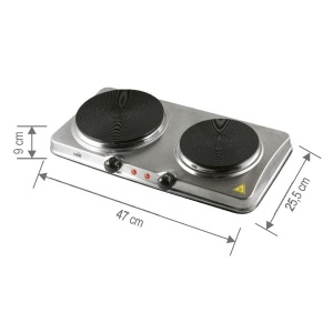 Rešo sa dve grejne ploče 1000+1500W Home HG-R04SS - Img 3