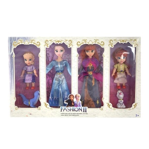 Set 4 lutke Ana i Elsa Zaleđeno Kraljevstvo Frozen 614602