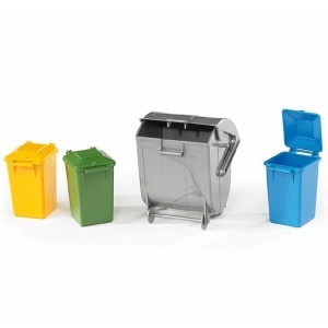 Set dvorišnih kanti za smeće Bruder 026073