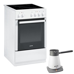 Set električni šporet EC55101AW i TCM300W Gorenje 10034424