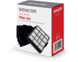 Set filtera Sencor SVX 027HF za usisivač SVC 9300BK perivi
