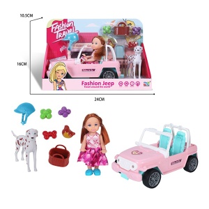 Set lutka sa autom i dodacima 967959