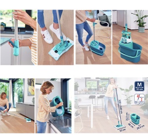 Set za čišćenje Clean twist M ergo Click Sistem Leifheit LF 52120 - Img 2