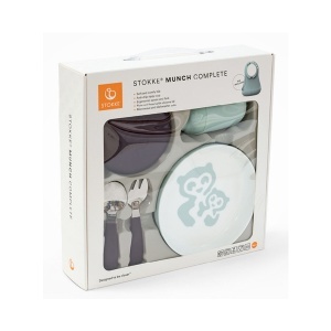 Set za hranjenje bebe Munch Essentials soft Mint Stokke 529701 - Img 2