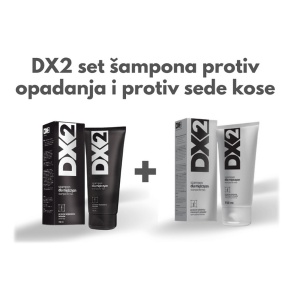 Set za muškarce šampon protiv opadanja i protiv sede kose DX2 WDX2S01K/WDX2S02K