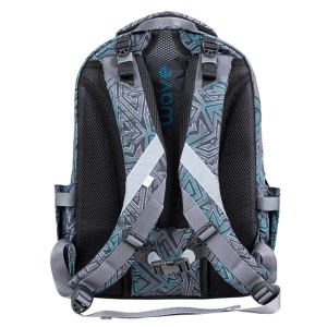 Školski ranac Belmil 338-89 Chaos Lagoon 27x18x40cm siva plava - Img 2
