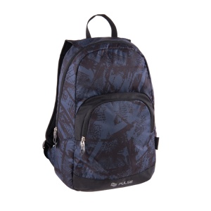 Školski ranac Pulse Solo Gray Optimus 44x29x18cm
