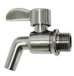 Slavina pipa za inox bačvu – ½” - 1065