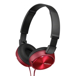 Slušalice crvene SONY MDR-ZX310R