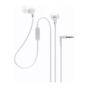 Slušalice sa mikrofonom bubice bele Sony MDR-EX15APW - Img 2
