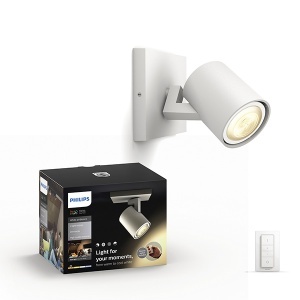 Spot lampa Runner Bela Philips Hue sa Hue Dimerom 53090/31/P7