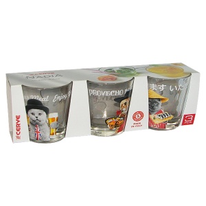 Staklena čaša Cerve Nadia 250 ccl 3/1 M51880
