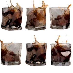 Staklena čaša za viski i žestoka pića 300 ml Twist 6/1 ES7040 - Img 3
