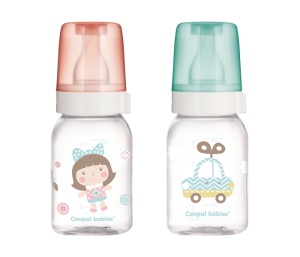 Staklena Flašica 120ml Canpol Babies Print 42/202