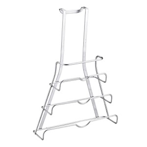 Stalak za poklopce šerpi 26x9x36cm Metaltex 350614 000