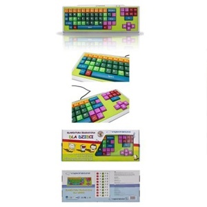 Standardna žična edukativna tastatura za decu Esperanza EK121 - Img 2