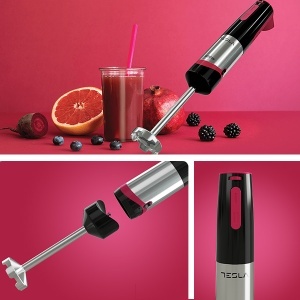 Štapni mikser 600 W inox crvena Tesla HB300BX - Img 3