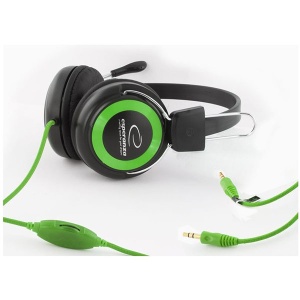 Stereo slušalice s mikrofonom ESPERANZA GREEN FALCON EH152G - Img 2