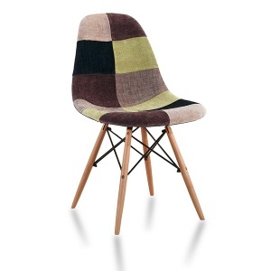 Stolica Charlie Patchwork Mix zelena FA0045 - Img 1