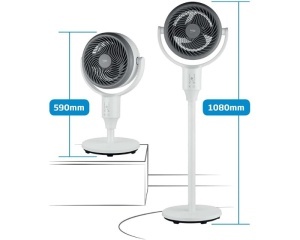 Stubni ventilator EFS 7000 CW belo-sivi Beko - Img 7