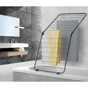 Sušilica za kadu Nevis Onyx 51x2x110cm Metaltex 407907 000 - Img 3