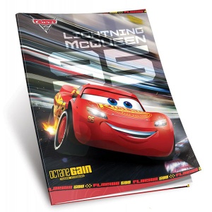 Sveska Disney Munja Mekvin Siva A4 format Meki povez UNI Line