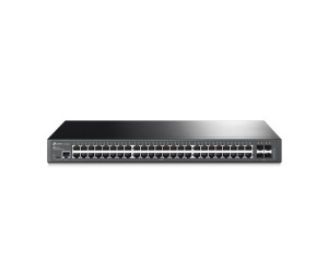 Svič TP-Link SG3452 Omada 48 portova gigabitni 4x SFP crni upravljivi