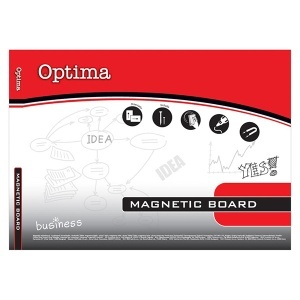 Tabla magnetna bela 90x120cm Alu ram Optima 22378 - Img 2