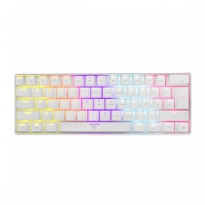 Tastatura Shinobi White US WhiteShark 6087