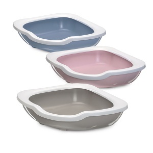 Toalet za mačke ugaoni 51x51x15,5cm Fred 85496 Imac 98545