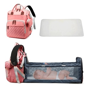 Torba za mame i putni krevetac 2u1 900D 2023154 - Img 2
