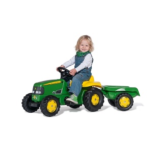 Traktor Rolly kid John Deere sa prikolicom 012190 - Img 2