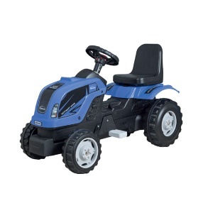Traktor sa pedalama sa prikolicom plavi 010121 - Img 2