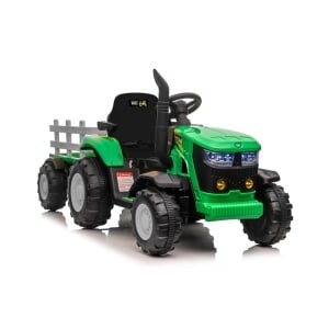 Traktor Sa Prikolicom Zeleni Premium Oprema - Img 2