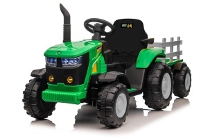 Traktor Sa Prikolicom Zeleni