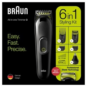 Trimer za kosu i lice MGK3221 BLK-VTGRN Braun 504809 - Img 3
