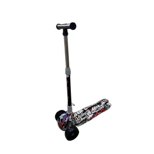 Trotinet grafitni beli 025775B