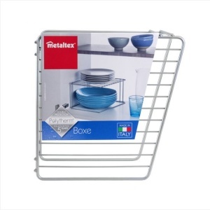 Ugaona polica Boxe 25x25x15cm Metaltex 364001 002 - Img 4