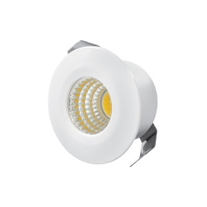 Ugradna LED lampa 3W toplo bela Prosto LUG-012-3/WW