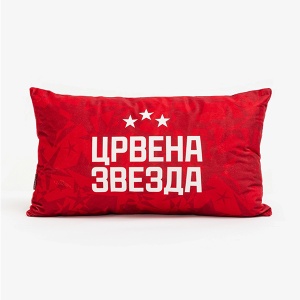 Ukrasni jastuk Crvena Zvezda 30x50cm crvena