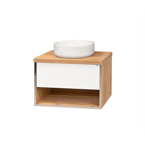 Umivaonik Lux Art CL301 41x41x12,5cm white 300304 - Img 2