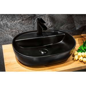 Umivaonik Lux Art CL459-1 50,5x39x13cm matt black 300306 - Img 4