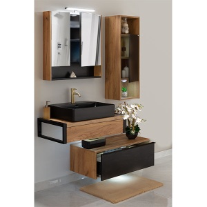 Umivaonik Lux Art CL479 60x42x13cm matt black 300310 - Img 2