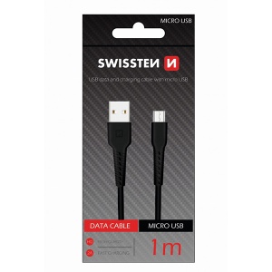 USB Data kabl Micro USB Crna SWISSTEN 156568