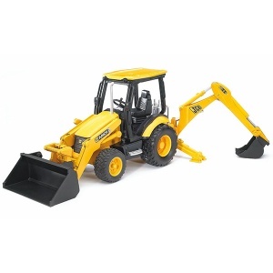 Utovarivač sa zadnjom kašikom JCB MIDI CX Bruder 024277 - Img 1
