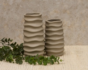 Vaza Collina 24cm siva 024339 - Img 2
