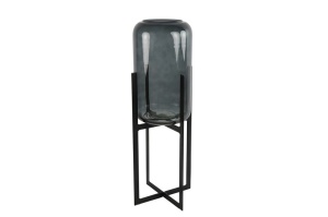 Vaza na postolju Debby 65cm antracit 040169