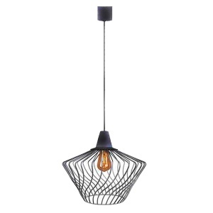 Visilica Salva 1XE27 Crna Elmark 955SALVA1/BL